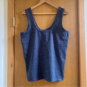 PRANA • Heathered Navy Tank Top - XL